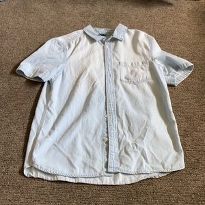 Men’s short sleeve Button Up